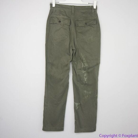 Madewell The Perfect Vintage Straight Workwear Pant, 25 - Picture 4 of 16